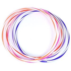 Arco e bambolê com cores em espiral 60cm de diâmetro Pista e Campo