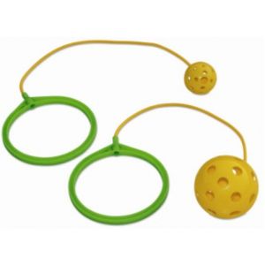 Bolinha de pular (com argola e corda) para recreação infantil Pista e Campo