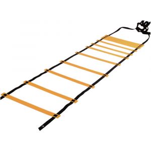 Escada de agilidade com degraus ajustáveis de plástico 6m de comprimento Pista e Campo