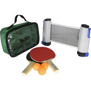 Kit Ping Pong E Tênis De Mesa Com Rede Retrátil 1,60m