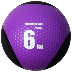 Medicine ball de borracha inflável premium 6kg Pista e Campo
