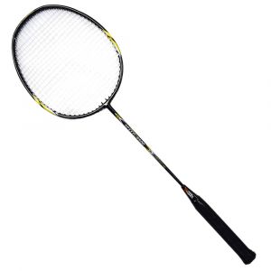 Raquete de badminton de fibra de carbono premium Pista e Campo capa